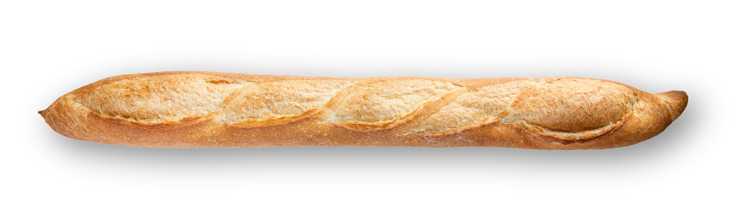 Wheat Italian Baguette Bread PNG Transparent Image