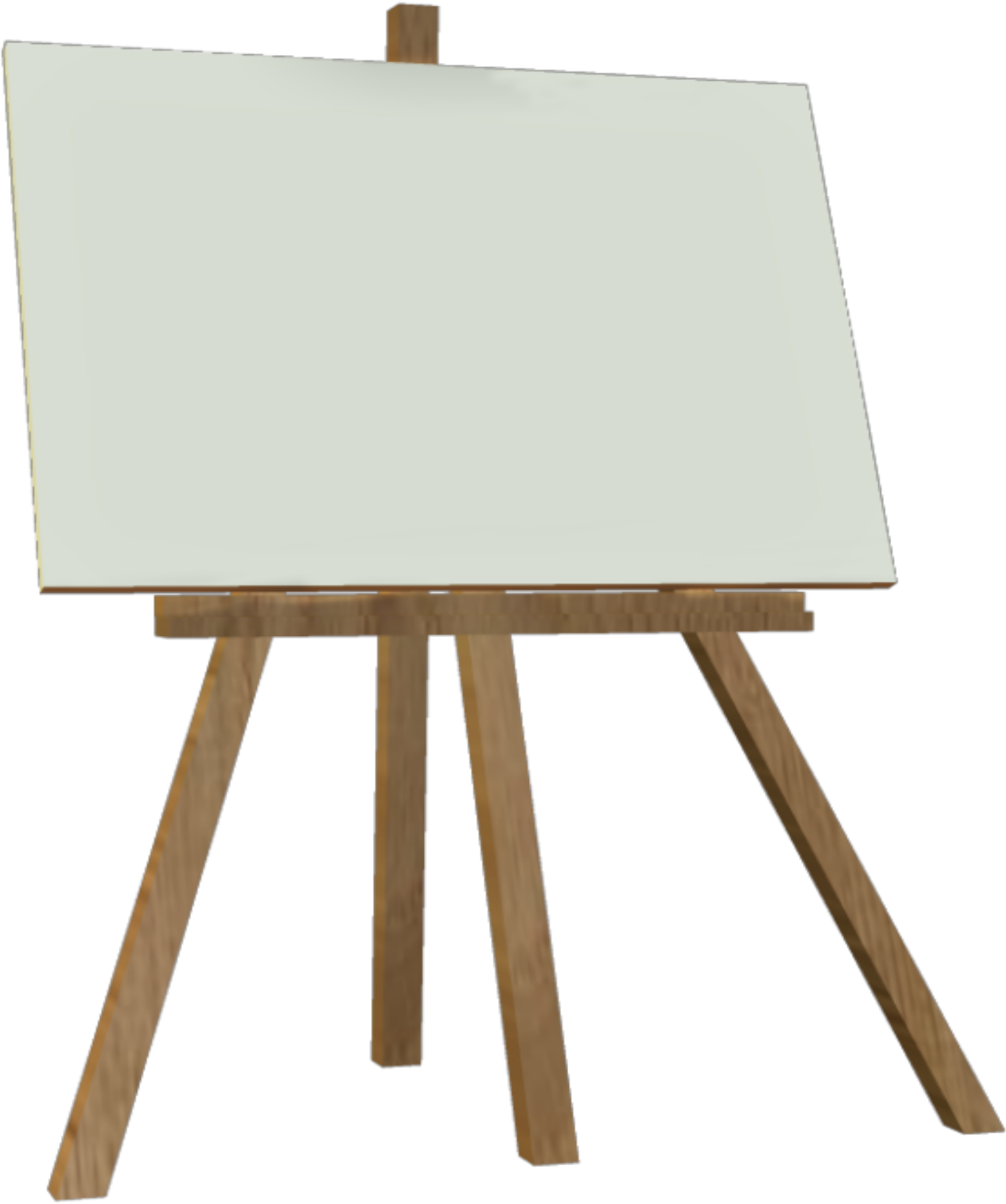 White Board Easel PNG Free Download