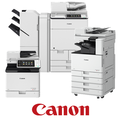 White Canon Color Printer PNG File