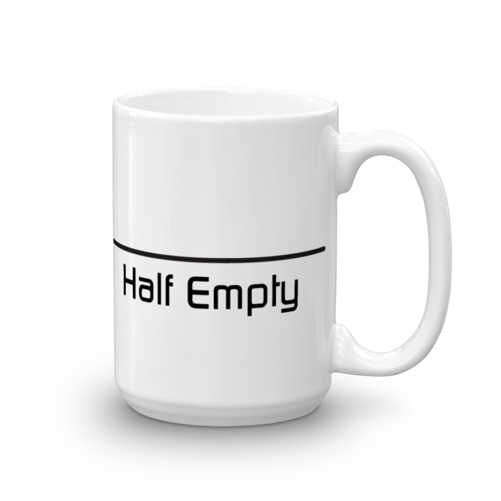 White Empty Cup PNG HD