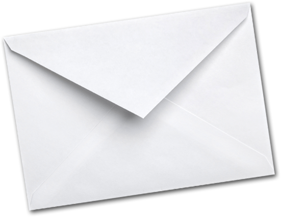 White Envelope PNG Pic
