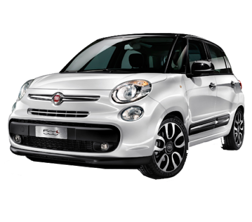 White Fiat PNG Clipart