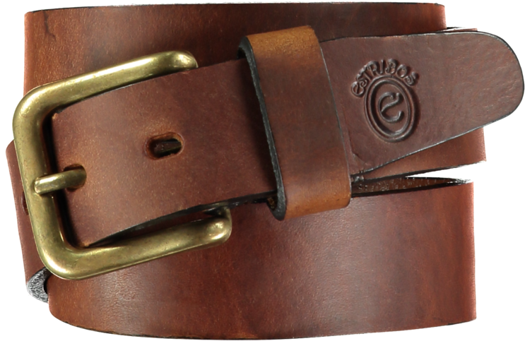 Cinturón marrón ancho PNG transparente