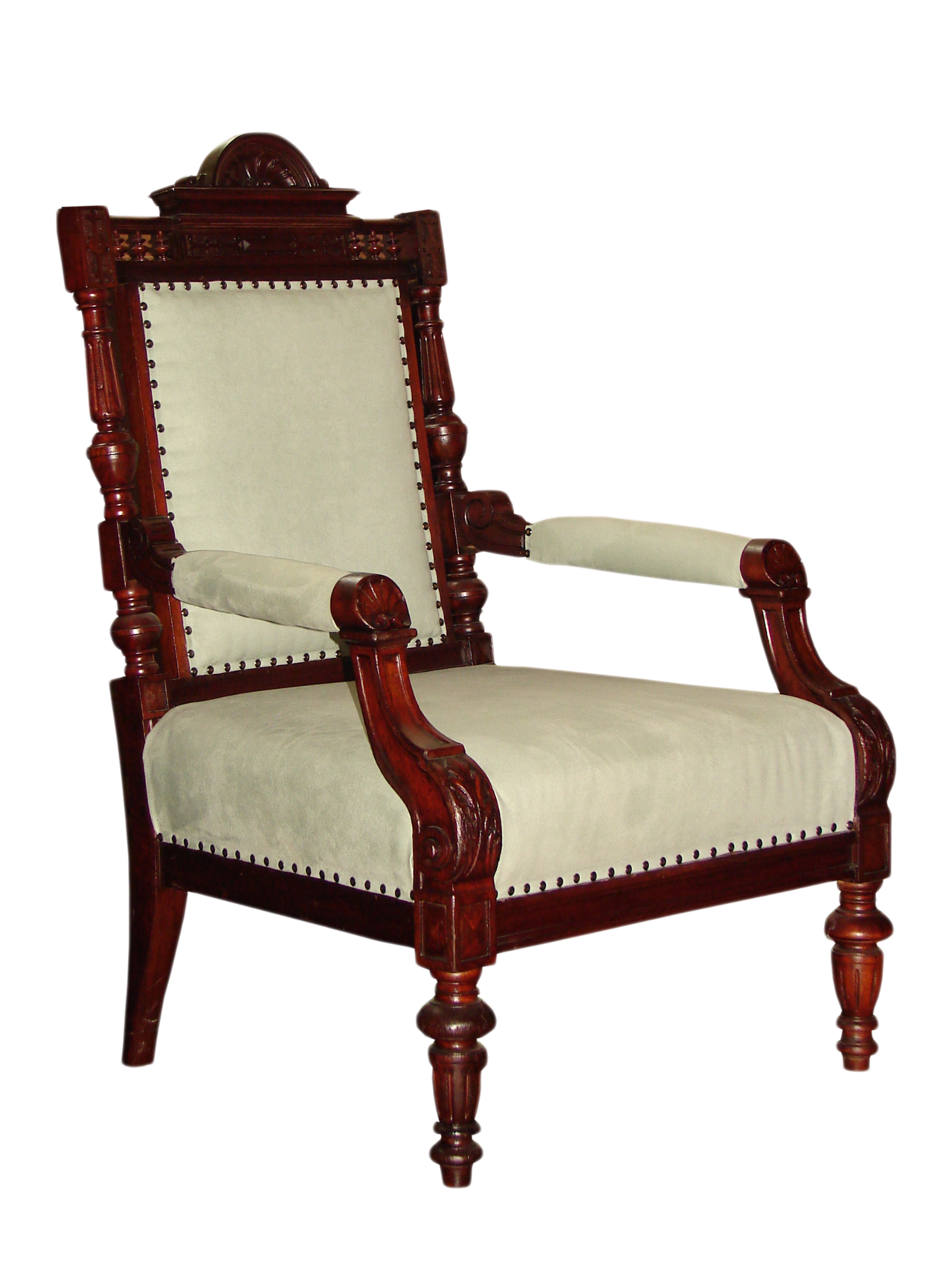Wooden Antique Chair Transparent PNG | PNG Mart