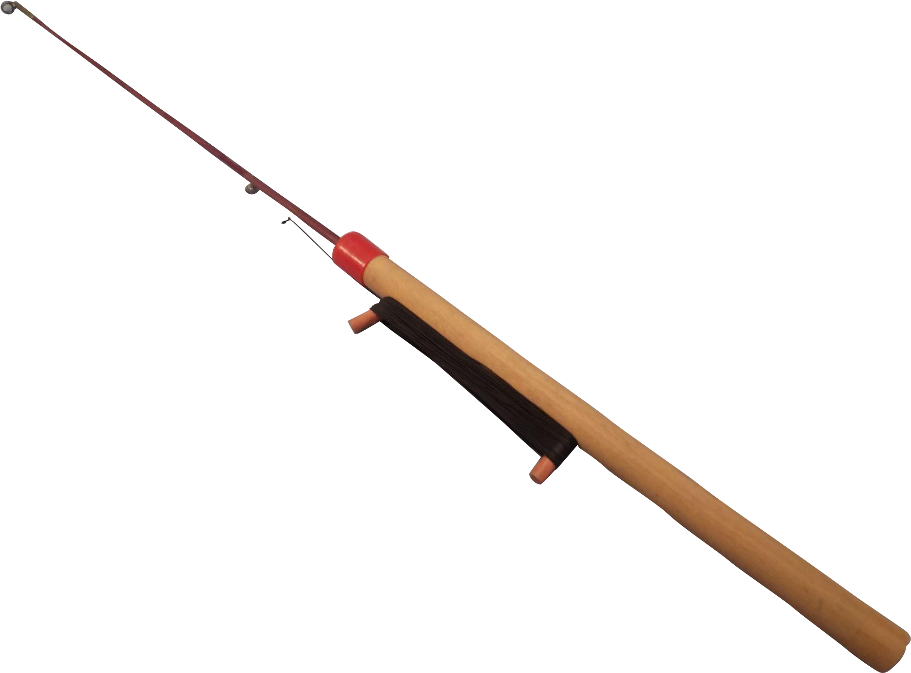 Wooden Fishing Pole Transparent PNG