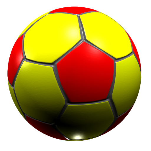 Yellow football PNG