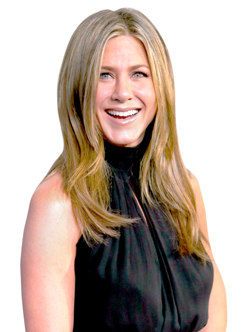Schauspielerin Jennifer Aniston Transparenter Hintergrund