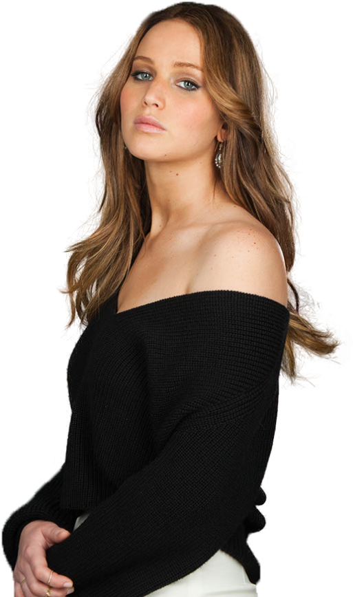 Actrice Jennifer Lawrence PNG-afbeelding