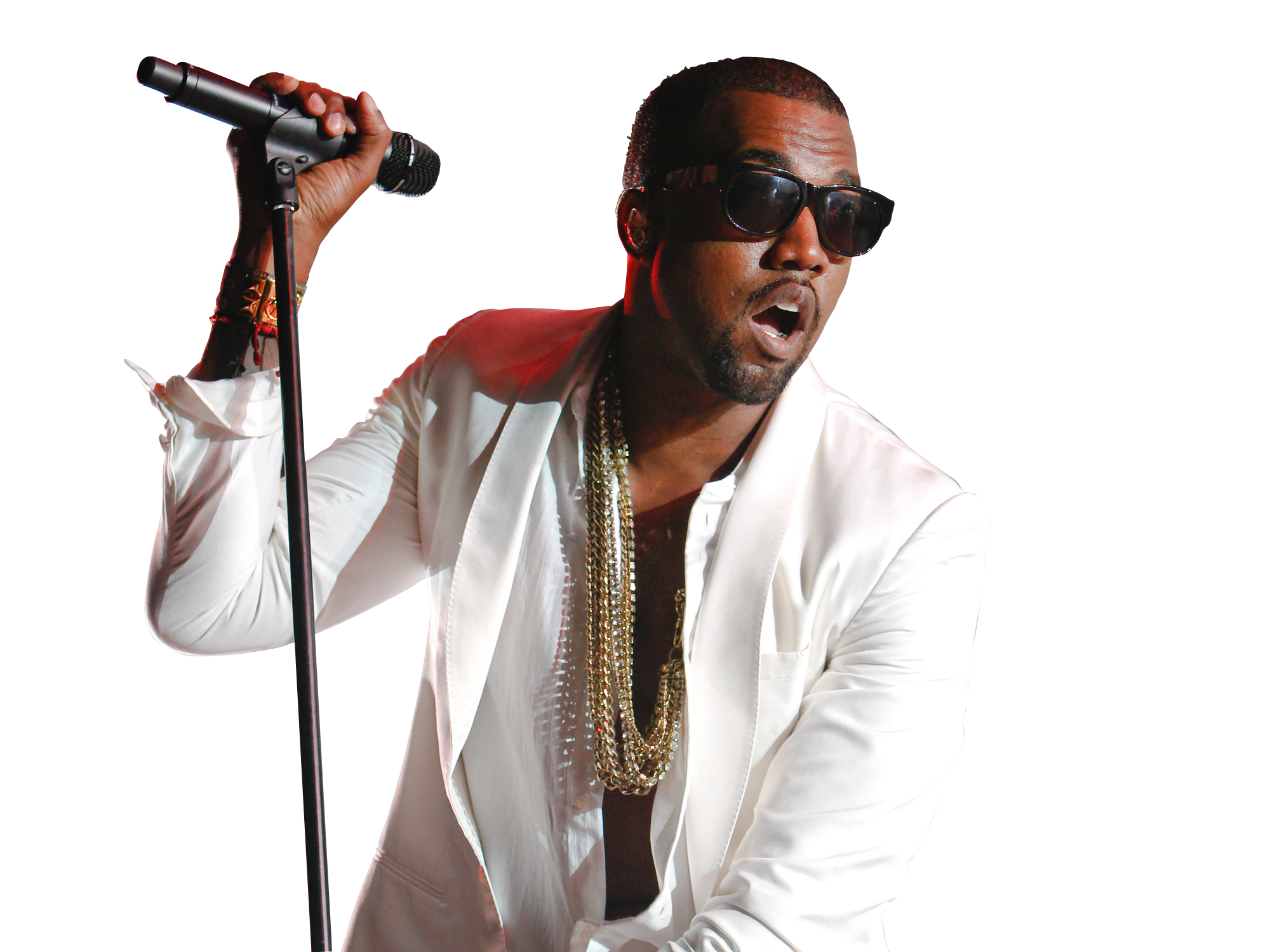 American Rapper Kanye West PNG Photos