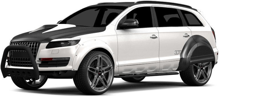 Audi SUV şeffaf arka plan