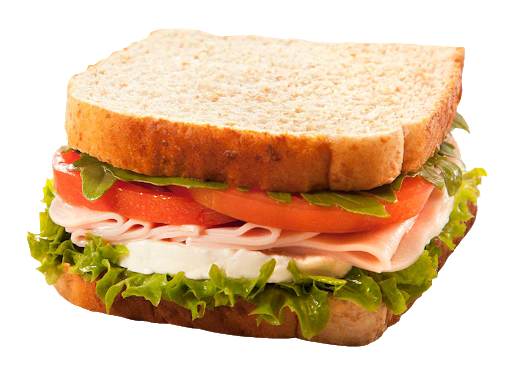 Pastırma peyniri sandviç PNG Dosyası