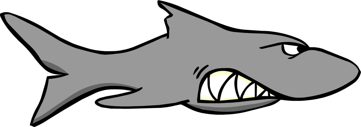Big Megalodon Shark PNG File