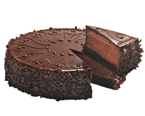 Birthday Chocolate Cake PNG File