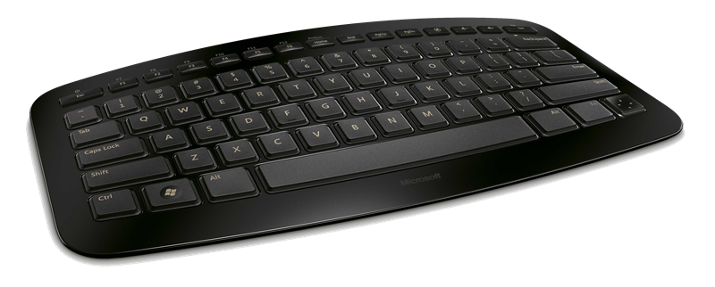 Zwart toetsenbord PNG-beeld