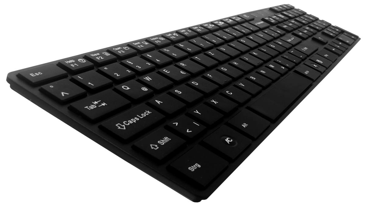 Черная клавиатура прозрачный PNG