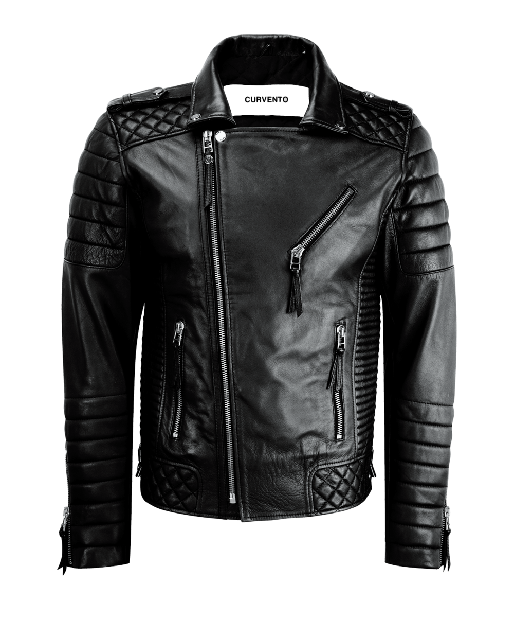 Black Leather Jacket Transparent Background