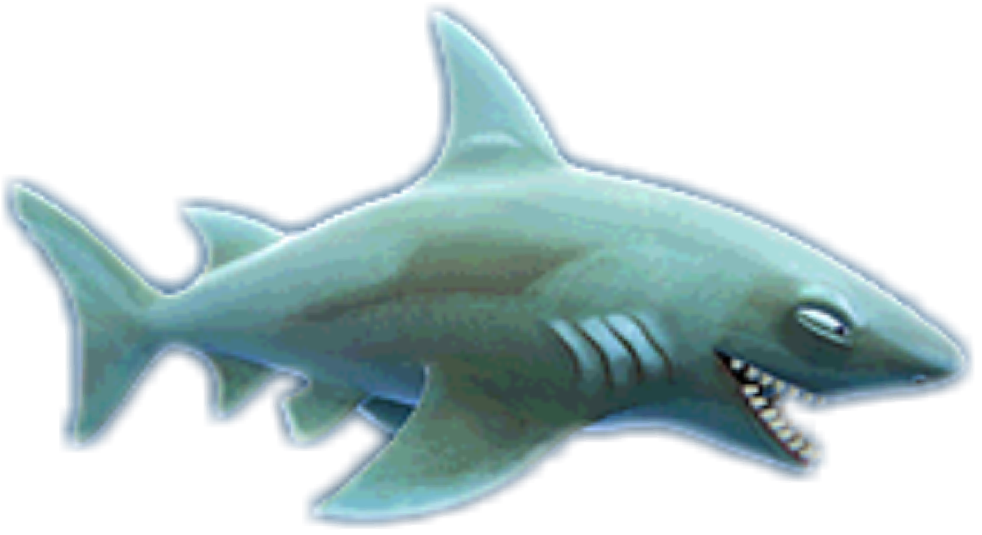 Blue Megalodon Shark PNG Free Download
