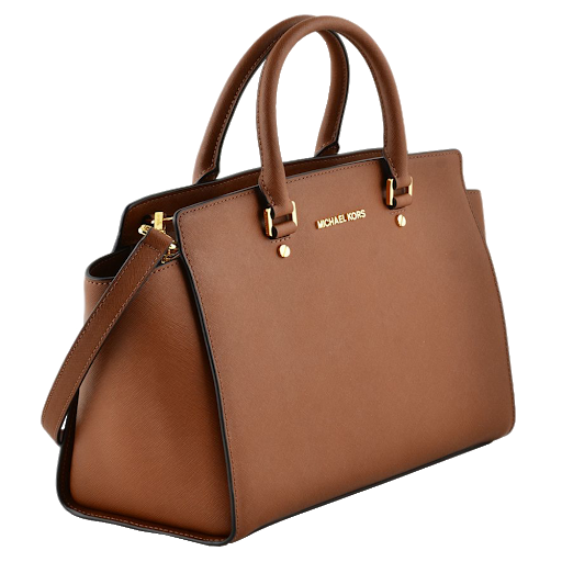 Brown Leather Handbag PNG Clipart