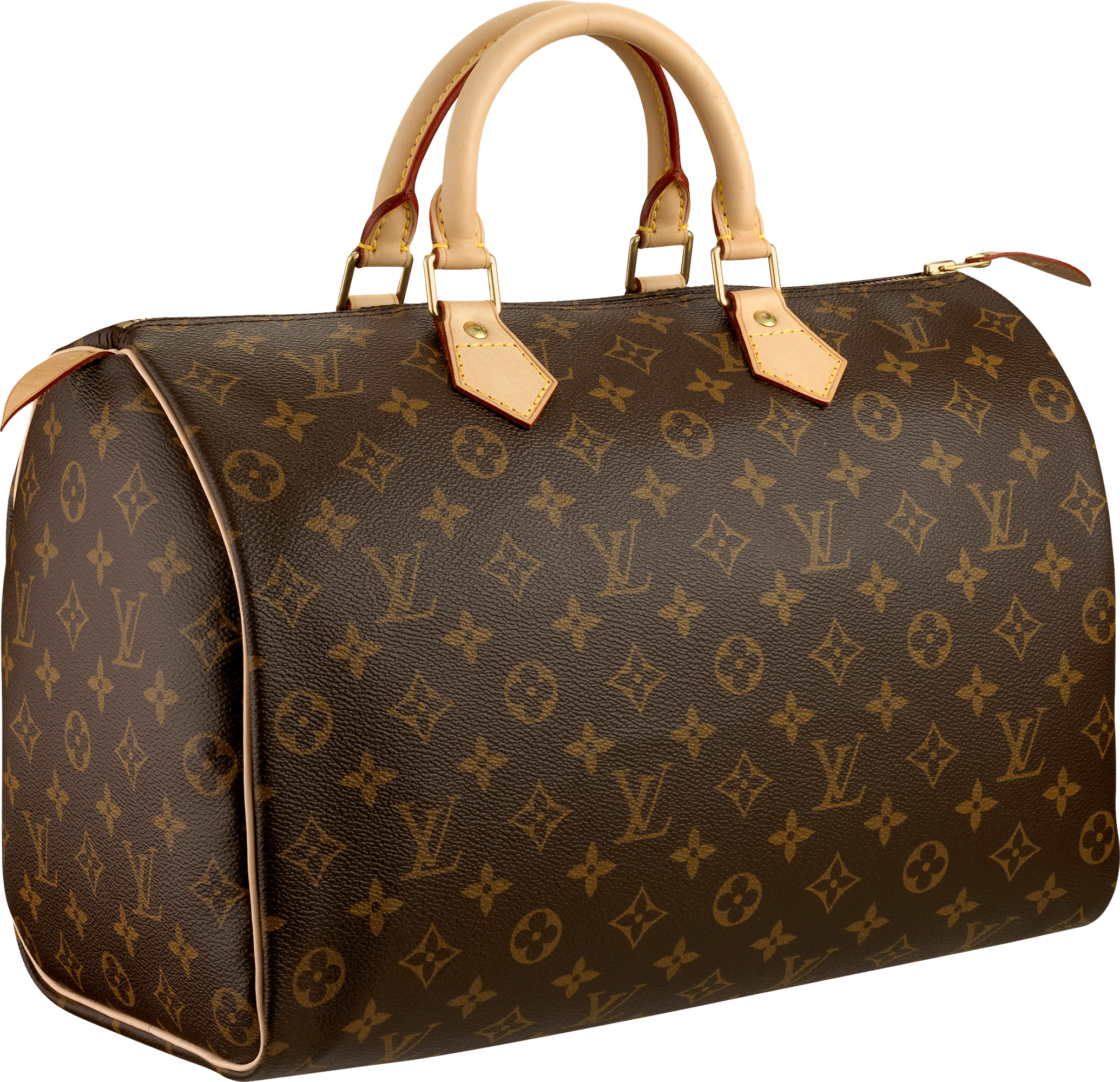 Brown Leather Handbag Transparent PNG