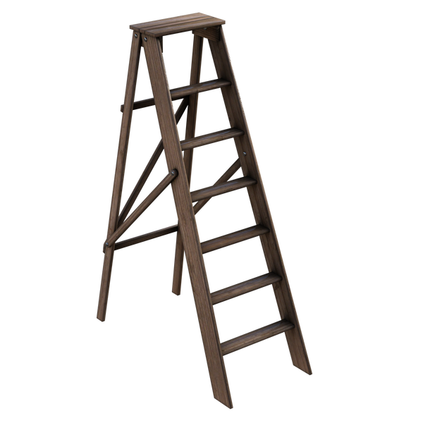 Brown Wooden Ladder Transparent PNG