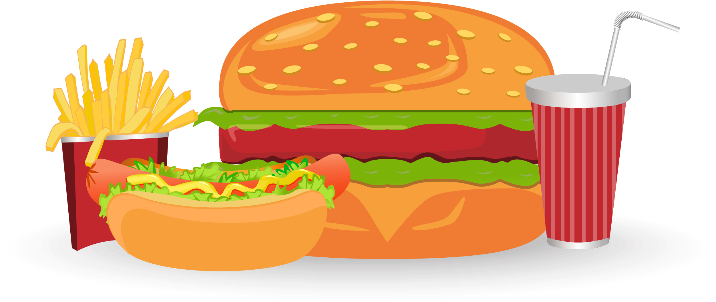 Arquivo de PNG de Burger Junk Food