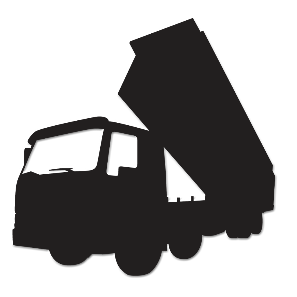 Cargo Dump Truck PNG Clipart