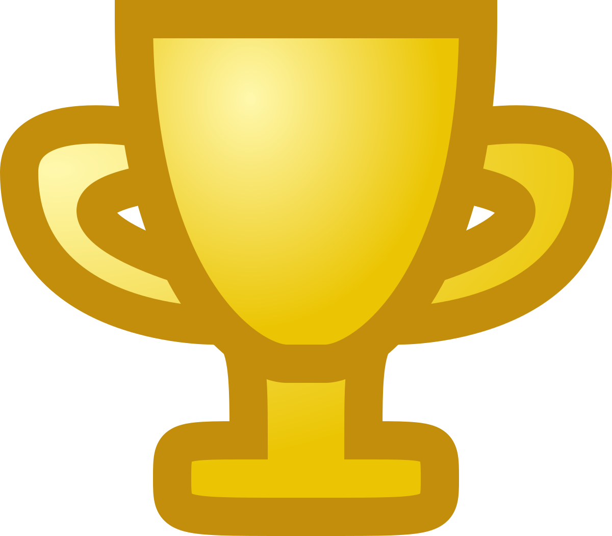 Champion Golden Cup PNG Clipart