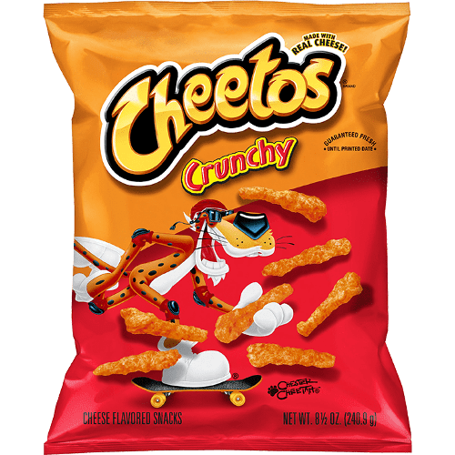 Cheetos Crunchy Pack PNG 파일
