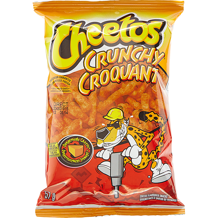Cheetos Crunchy Pack PNG Transparent Image