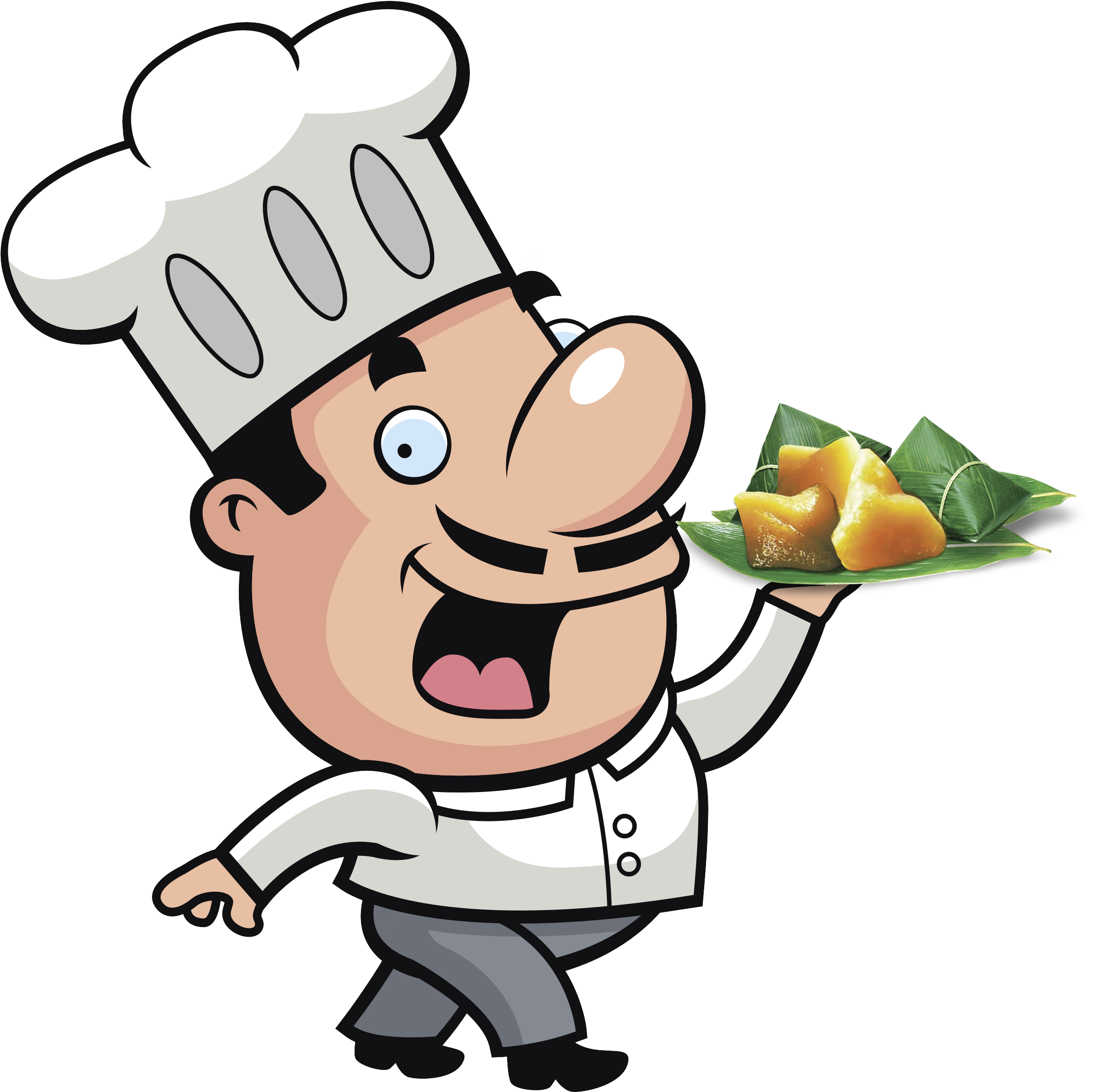 Chef Cook Clipart PNG vettoriale