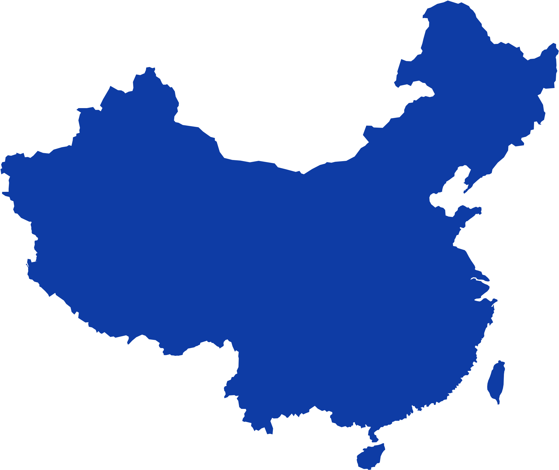 خريطة الصين PNG الموافقة المسبقة عن علم