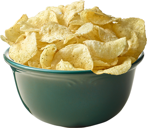 Chips Bowl Transparent PNG
