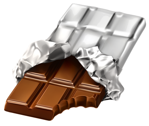 Chocolate Candy Bar PNG Bild