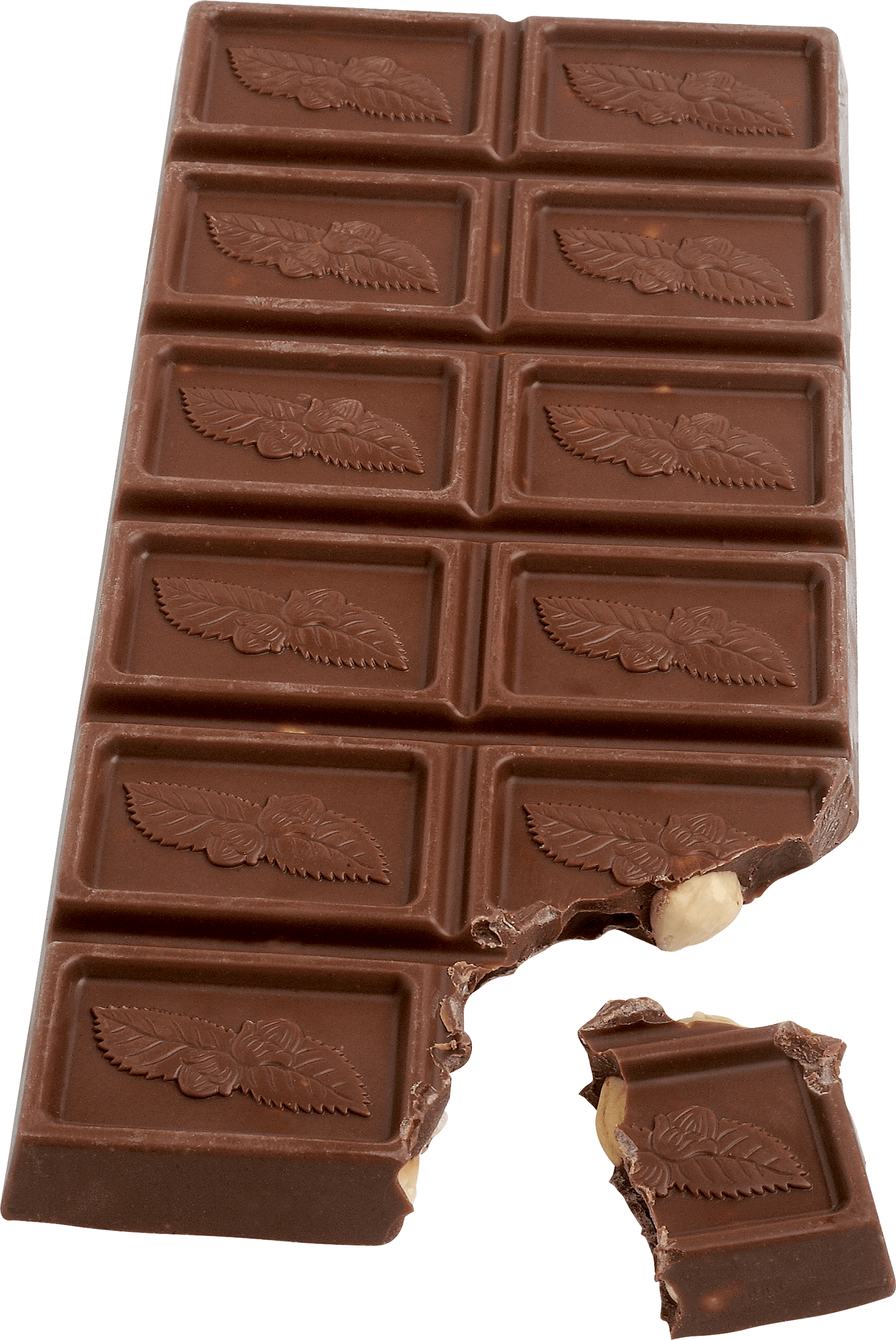 حلوى الشوكولاته بار خلفية شفافة