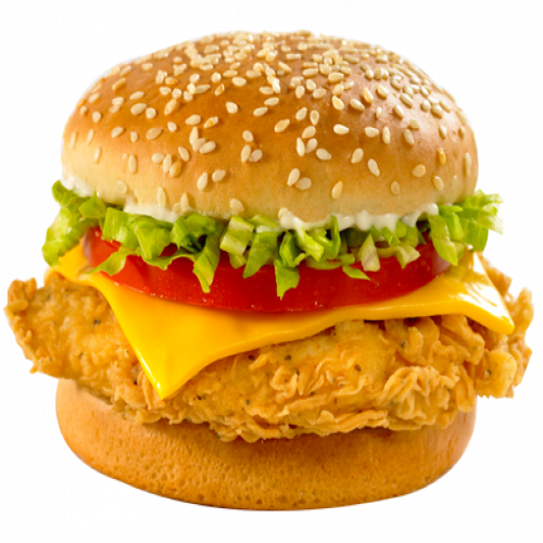 Classic Cheese Burger PNG Photos