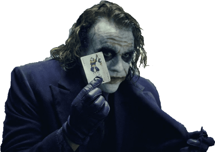 Joker Plown PNG Clipart