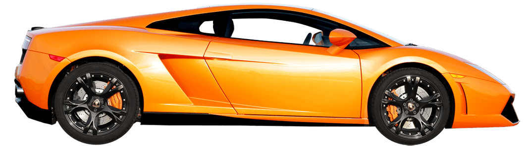 Kleurrijke zijaanzicht Lamborghini PNG Pic