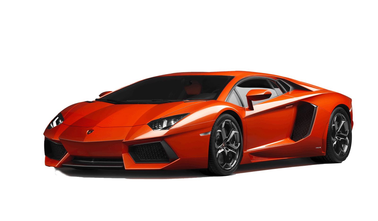 Convertible Lamborghini rouge clipart PNG