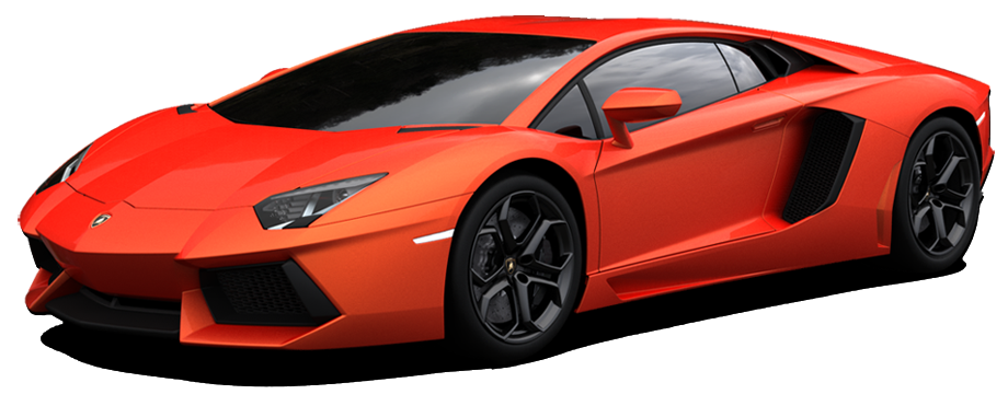 Convertible Red Lamborghini PNG Pic