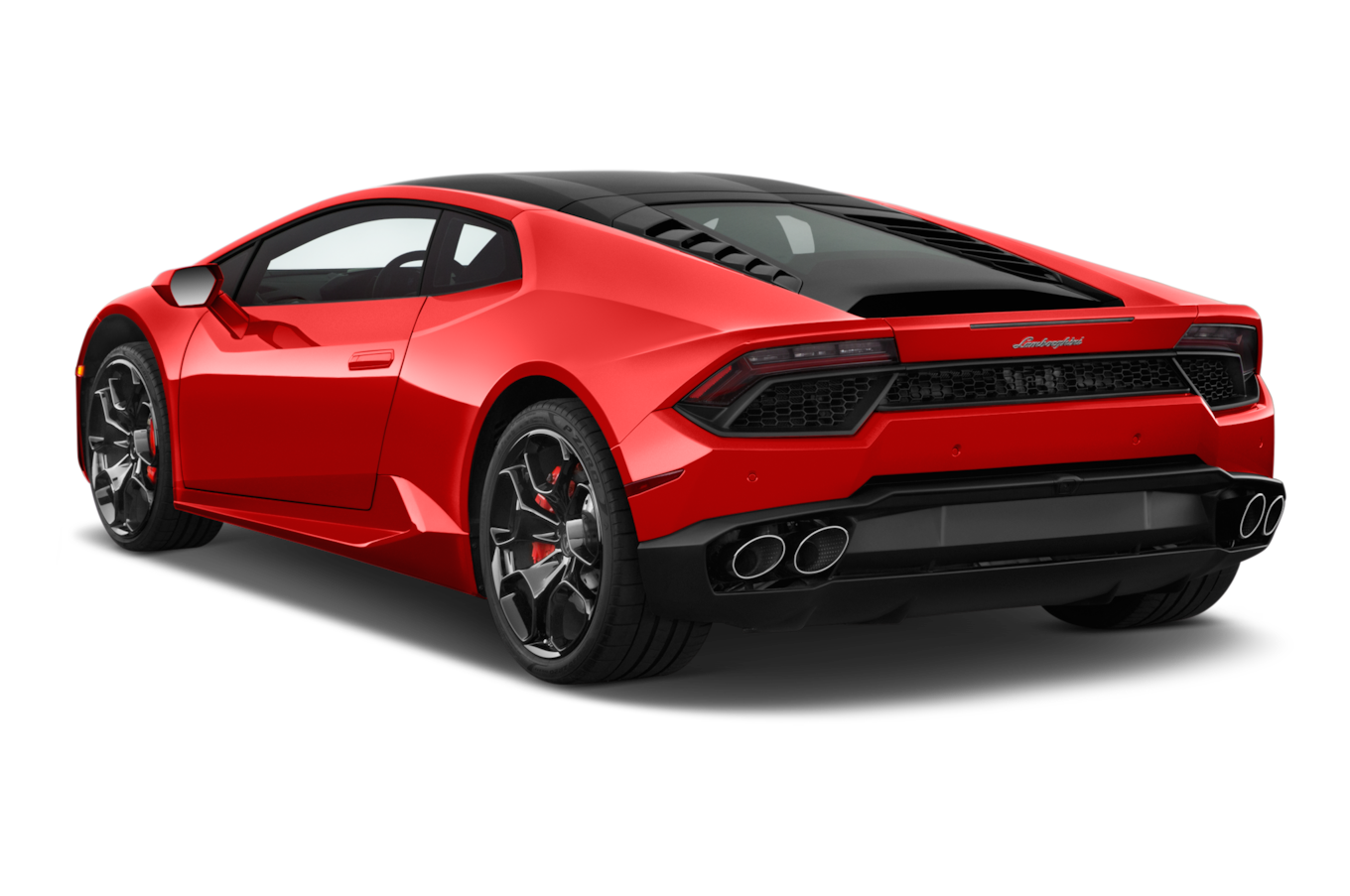Convertible Red Lamborghini PNG Picture
