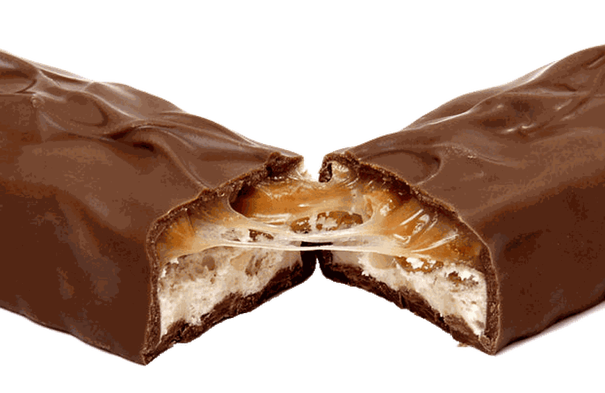 Knusprige Schokoladen-Candy Bar PNG-Datei