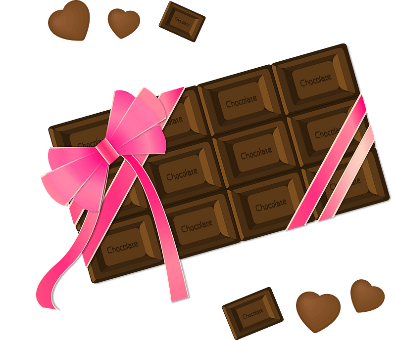Crispy Chocolate Candy Bar PNG Image