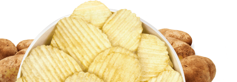 Crunchy Kartoffelchips PNG Kostenloser Download