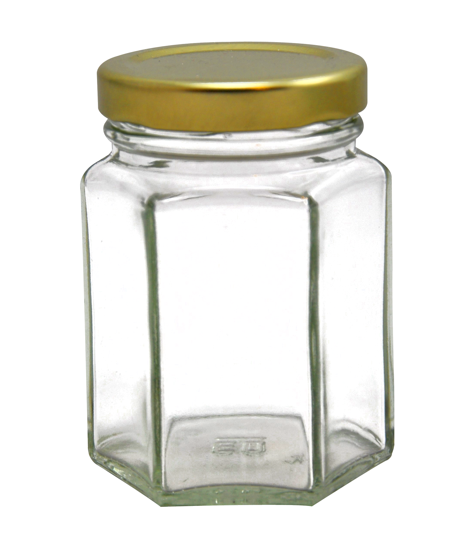 Empty Glass Jar Bottle PNG File