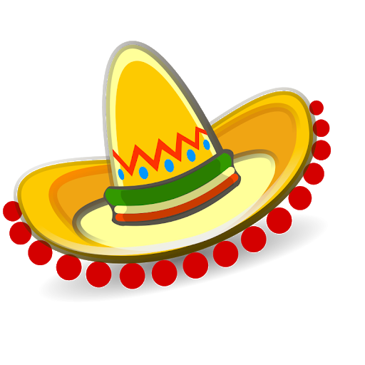 Etnische Mexicaanse hoed PNG Clipart