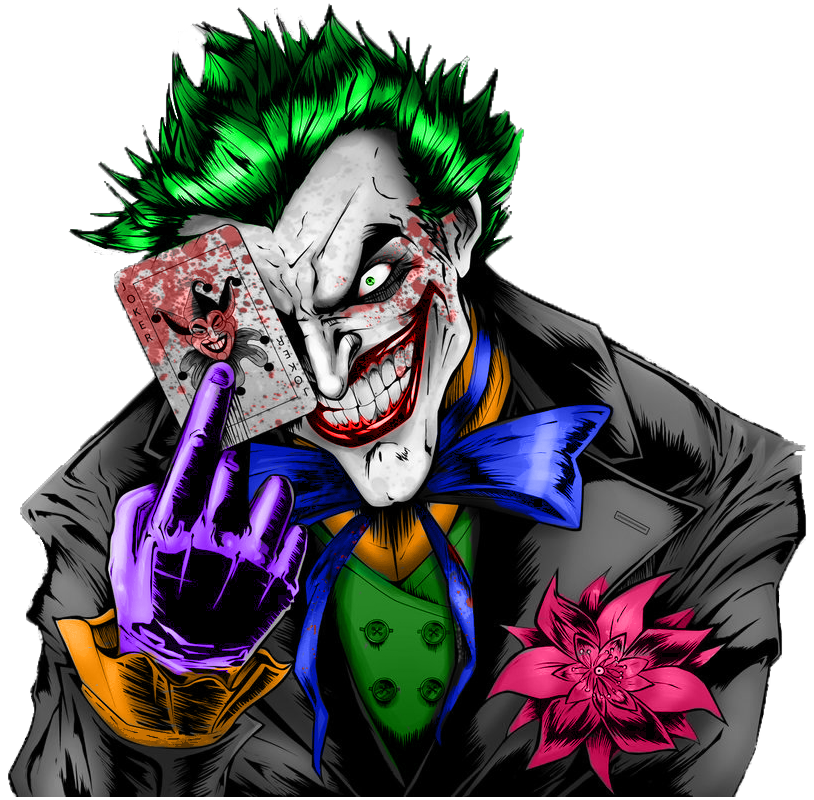 Face Joker Trasparente PNG