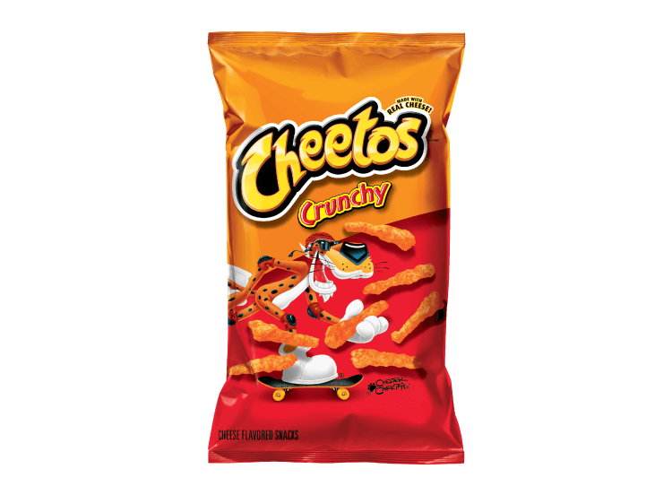 Aromatisierte cheetos crunchy pack PNG Fotos