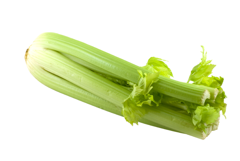 Fresh Green Celery Transparent Background