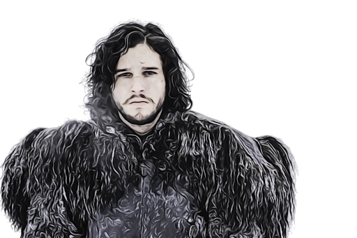 Game of Thrones Kit Harington PNG Pic