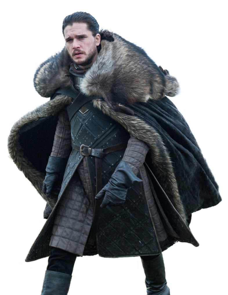 Game of Thrones Kit Harington Transparent PNG